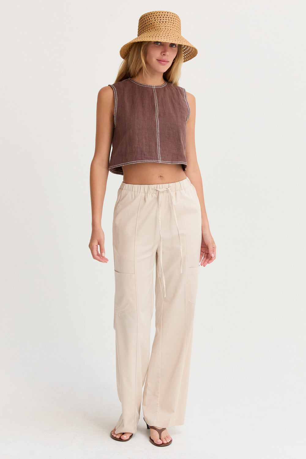 Willow Pull On Tencel Blend Pants