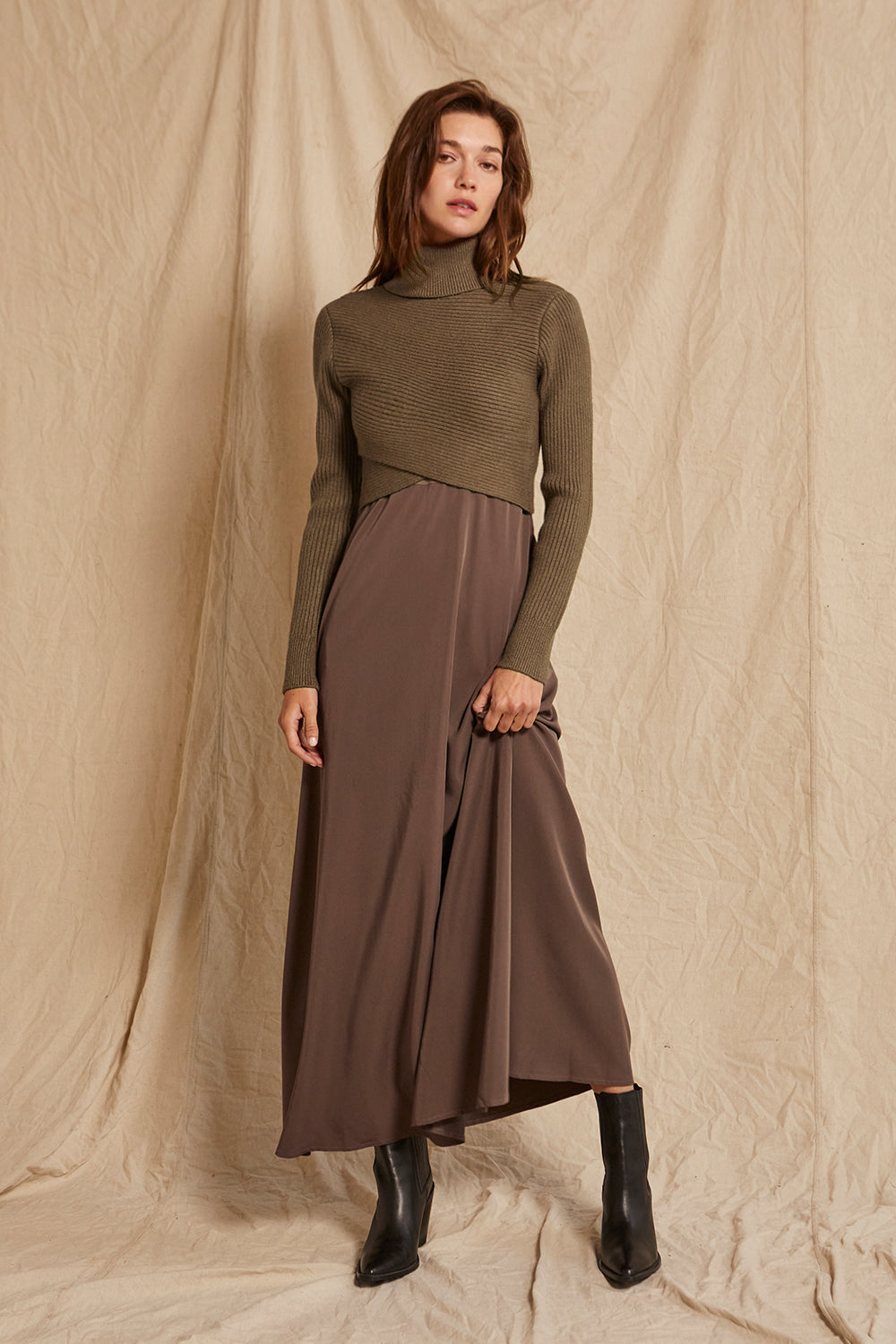 Brooks Sweater Top and Dress Set