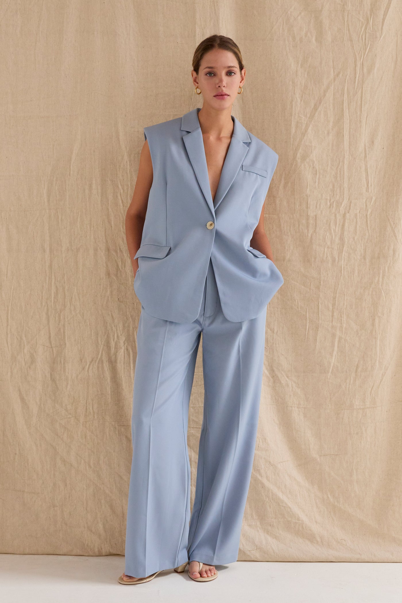 Sasha Wide Leg Trousers