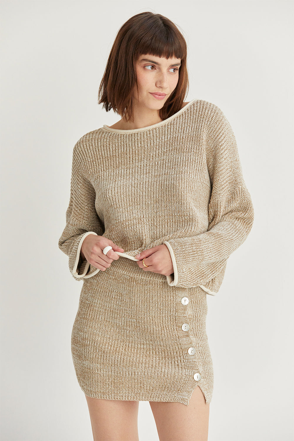 Bailey Sweater Mini Skirt